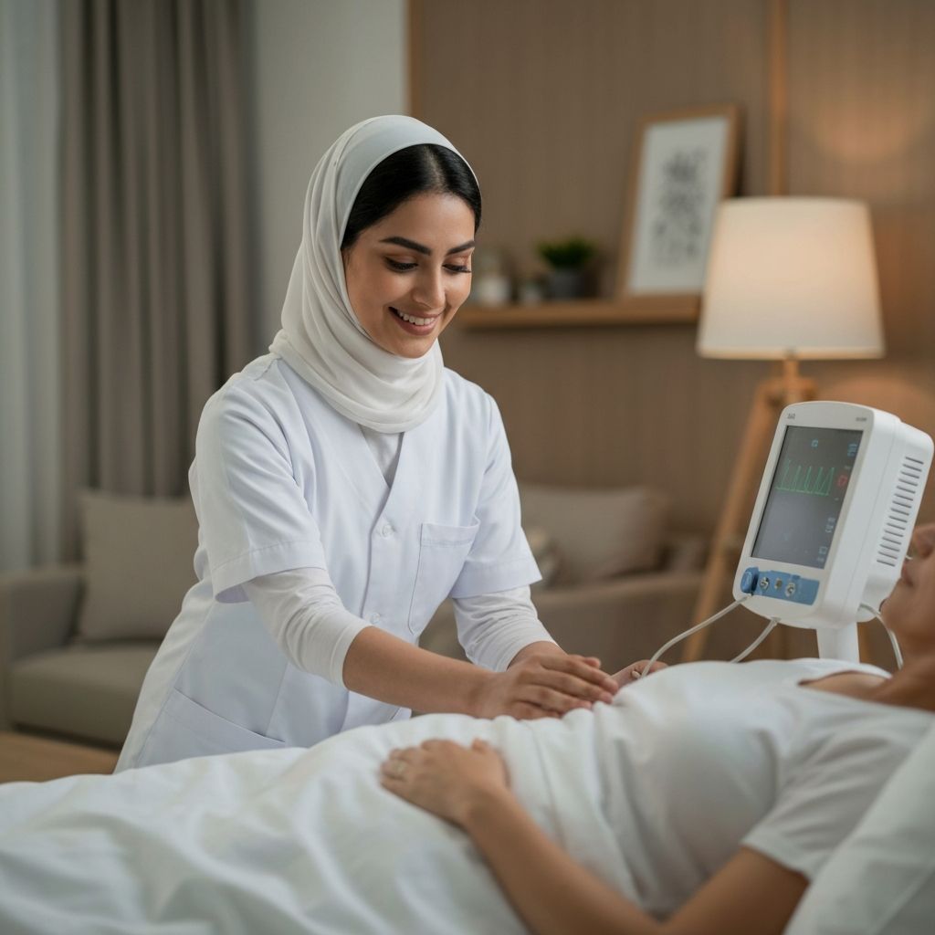 التمريض المنزلي